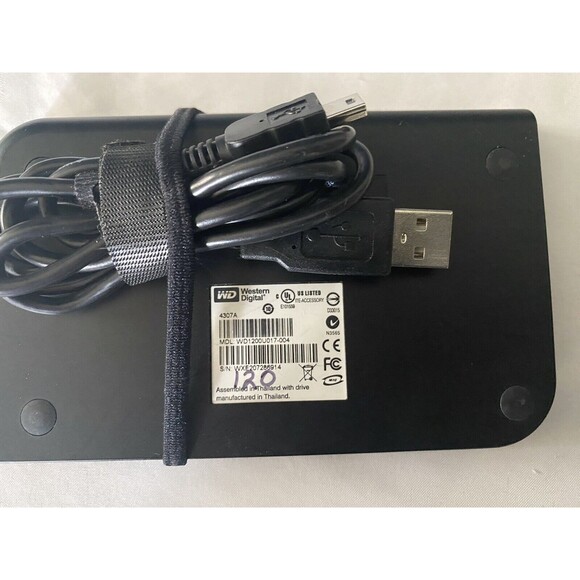 Western Digital 120 GB External Hard Drive - Picture 2 of 2